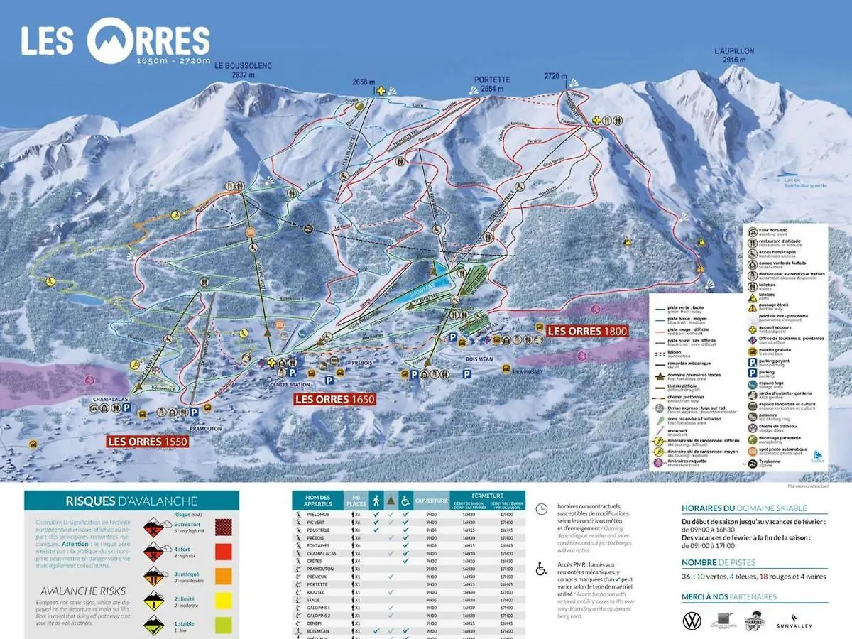 Chalet Mitoyen Avec Piscine, Sauna Et Hammam Aux Orres 1800 - Fr-1-322-108 Les Orres França